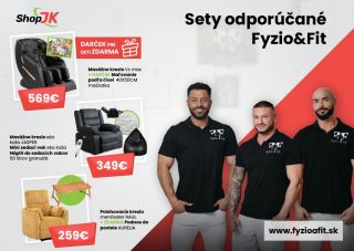 Bolesť chrbta a únava po práci či tréningu sú bežné problémy, ktoré si vyžadujú pozornosť. Odborníci z Fyzio&Fit...